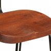 Hokery barowe 2 szt. 49x43x88 cm Drewno lite Mango