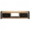 Szafka RTV 100x30x25 cm lite drewno surowe mango
