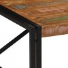 Stolik kawowy wielokolorowy 100x100x35 cm lite drewno odzyskane