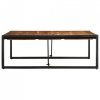 Stolik kawowy 100x100x35 cm lite drewno akacjowe