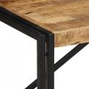 Stolik kawowy, 100x50x35 cm, surowe lite drewno mango