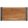 Stolik kawowy 100x50x35 cm lite drewno akacjowe