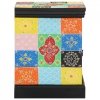 Szafka nocna 2 szt. Wielokolorowa 40x35x45 cm Drewno lite Mango