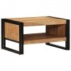 Stolik kawowy 70x50x38 cm Drewno lite Akacja