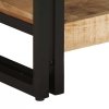 Stolik kawowy 90x50x38 cm lite drewno surowe mango