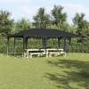 Namiot imprezowy Antracytowy 6x4 m PE
