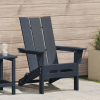 Krzesło Adirondack  Granatowe 74.5x80.5x90 cm HDPE