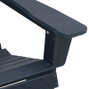 Fotel Adirondack  Granatowy 74x82x91 cm HDPE