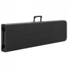 Składane ławki ogrodowe, 2 szt., 180 cm, HDPE, czarne