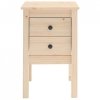 Szafka nocna, 40x35x61,5 cm, lite drewno sosnowe