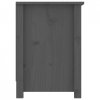 Szafka pod telewizor, szara, 103x36,5x52 cm, drewno sosnowe