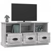 Szafka pod TV, szary dąb sonoma, 100x35x50 cm