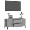 Szafka pod TV, szary dąb sonoma, 102x44,5x50 cm