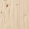 Stolik ogrodowy, 121x82,5x45 cm, lite drewno sosnowe