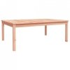 Stolik ogrodowy, 121x82,5x45 cm, lite drewno daglezjowe