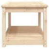 Stolik ogrodowy, 82,5x50,5x45 cm, lite drewno sosnowe