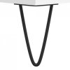 Szafka pod TV, biała, 100x34,5x44,5 cm, materiał drewnopochodny