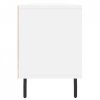 Szafka pod TV, biała, 150x30x44,5 cm, materiał drewnopochodny