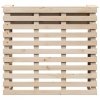 Stolik barowy do ogrodu, 113,5x50x103 cm, lite drewno sosnowe