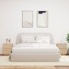 Szafki nocne z LED, 2 szt., dąb sonoma, materiał drewnopochodny