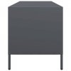 Szafka RTV, antracyt, 135x39x43,5 cm, stal walcowana na zimno
