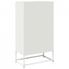 Komoda biała 68x39x123 cm stal