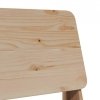 Krzesło ogrodowe 60x64x70,5 cm lite drewno sosnowe