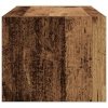 Szafki RTV 2 szt. Stare drewno 60x31x25,5 cm Drewno klejone