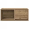 Szafki RTV 2 szt. Dąb Artisan 60x31x25,5 cm Drewno klejone