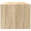 Szafki RTV 2 szt. Dąb Sonoma 80x31x25,5 cm Drewno klejone