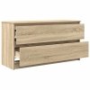 Szafka RTV Sonoma Oak 100x35x54 cm Drewno klejone