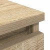 Szafka RTV Sonoma Oak 100x35x54 cm Drewno klejone