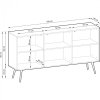 Komoda ARA K160 czarny