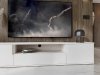 Komoda RTV wisząca RADIUS 180 biały