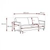 Sofa SELVA A madone 17047 czarny