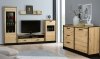 Komoda KIRA 06 dąb artisan / czarny