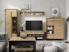 Komoda QUANT QA08 dąb artisan + czarny