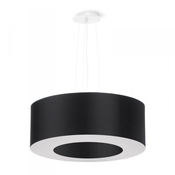 Żyrandol SATURNO 50 czarny