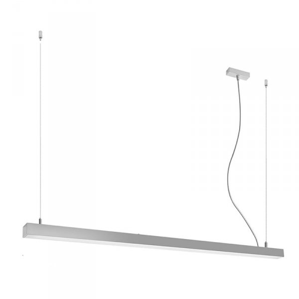 Lampa wisząca PINNE 150 szara 3000K