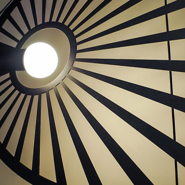 Lampa wisząca LEHDET czarna