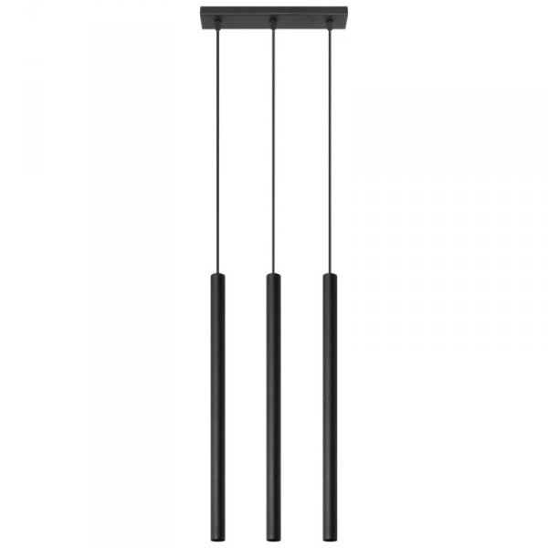 Lampa wisząca PASTELO 3 czarna