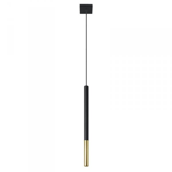 Lampa wisząca MOZAICA 1 czarny/złoto