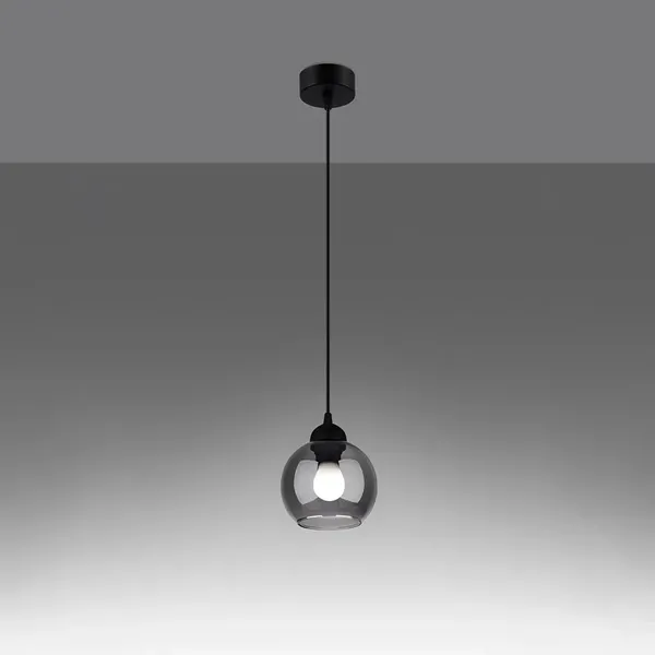 Lampa wisząca ALINO 1 czarna