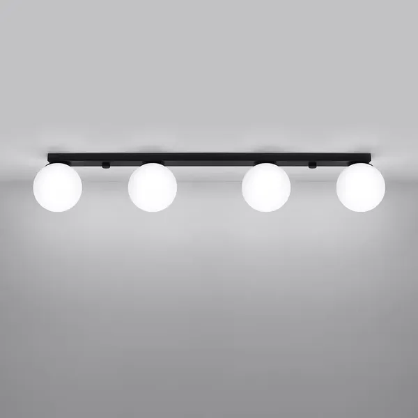 Plafon YOLI 4 czarny