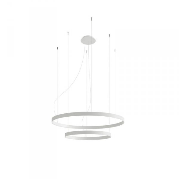 Żyrandol RIO 2 55/78 biały LED 4000K