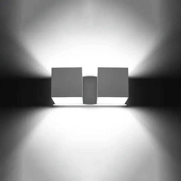 Kinkiet QUAD 2 biały