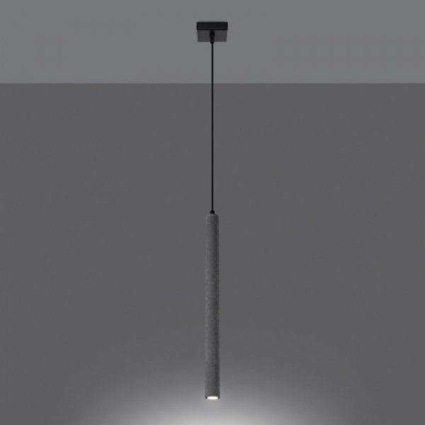 Lampa wisząca PASTELO 1 beton
