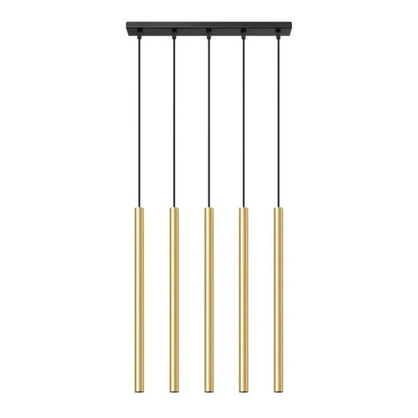 Lampa Wisząca PASTELO 5L złoty połysk