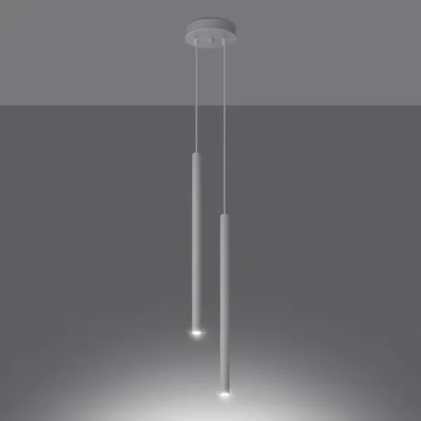 Lampa wisząca PASTELO 2 biała