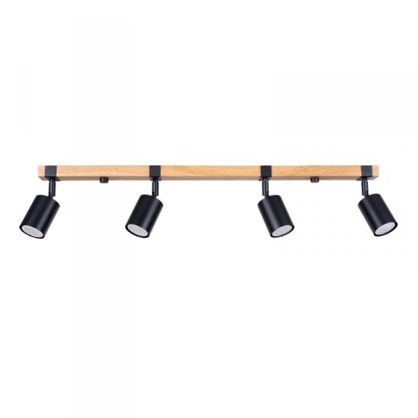 Plafon FAGER 4L czarny